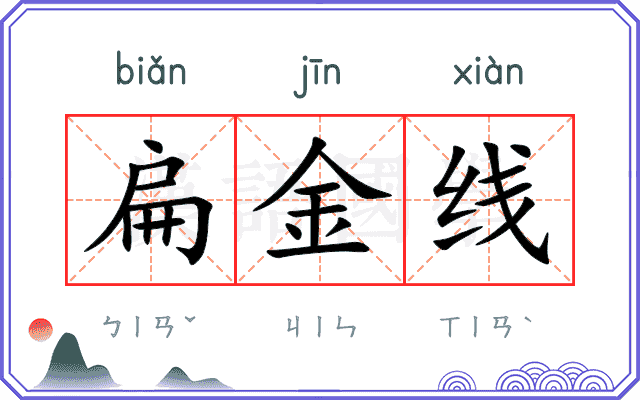 扁金线