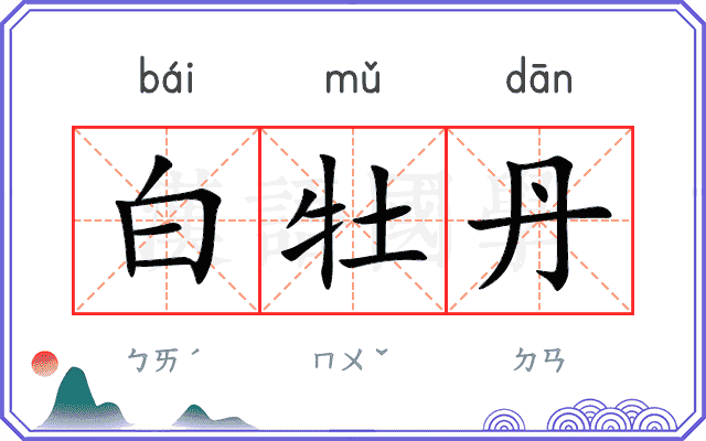 白牡丹