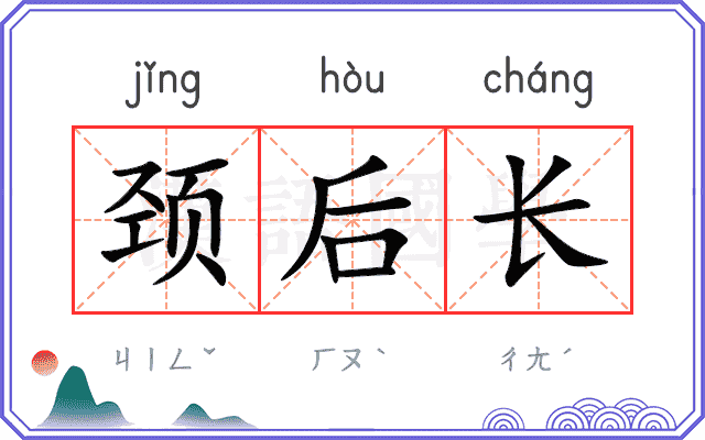颈后长