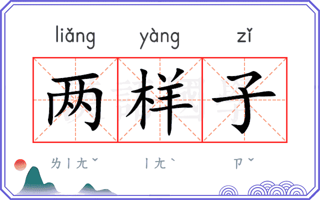 两样子