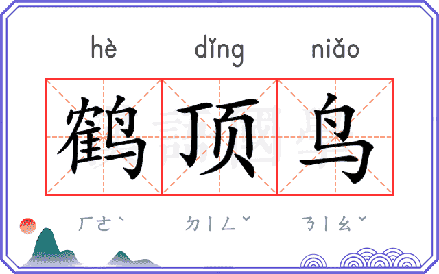 鹤顶鸟