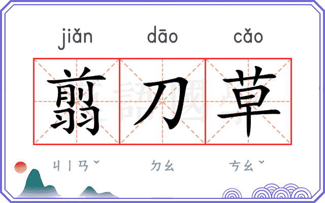 翦刀草