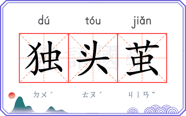 独头茧