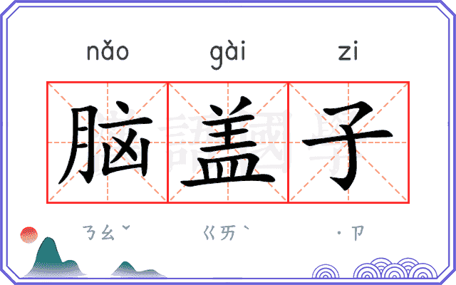 脑盖子