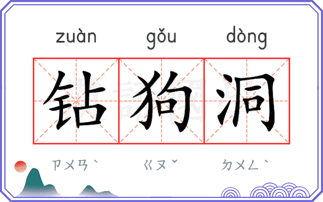 钻狗洞