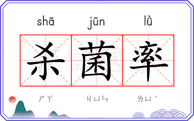 杀菌率