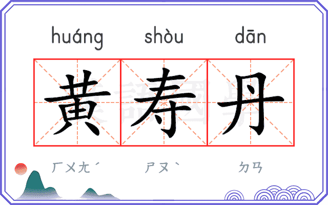 黄寿丹