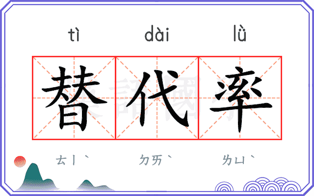 替代率