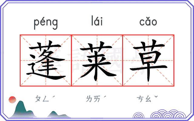 蓬莱草