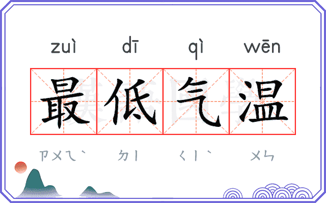 最低气温