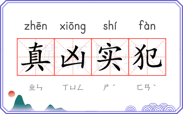 真凶实犯