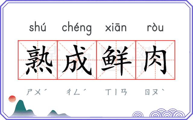 熟成鲜肉
