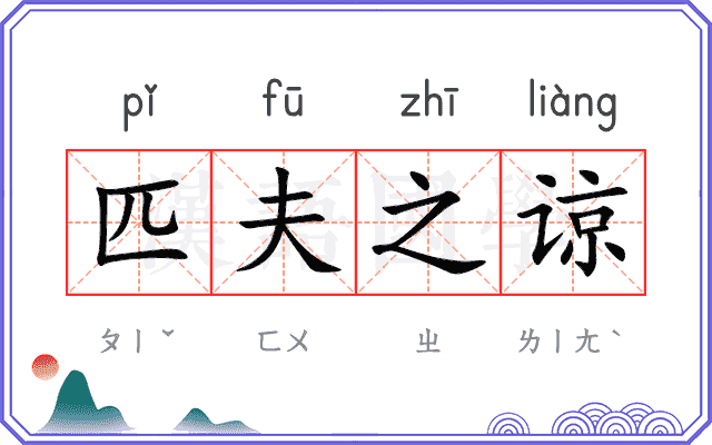 匹夫之谅