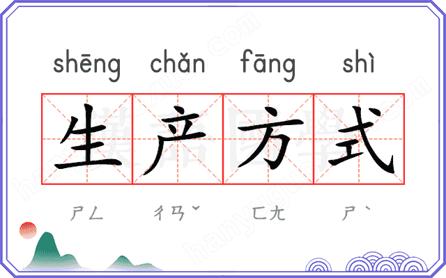 生产方式