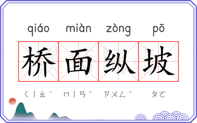 桥面纵坡