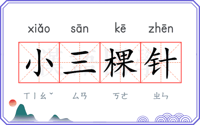 小三棵针