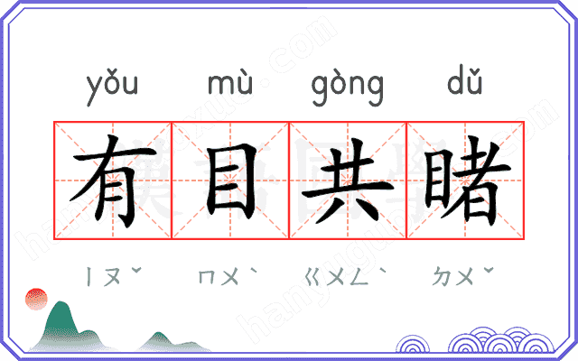 有目共睹
