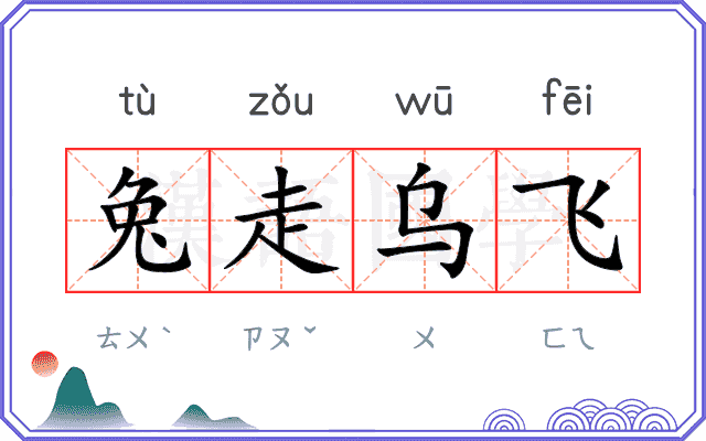 兔走乌飞