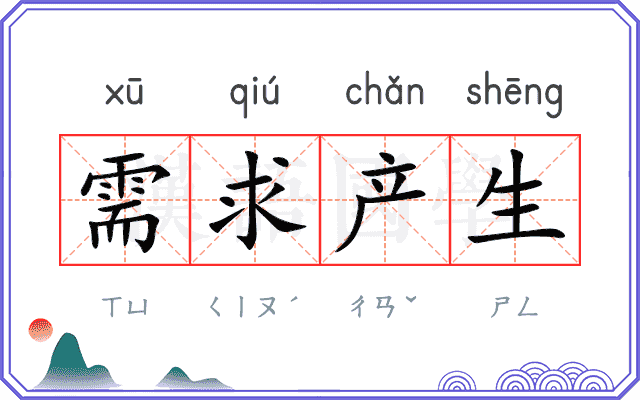 需求产生