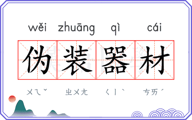 伪装器材