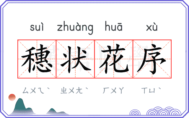 穗状花序