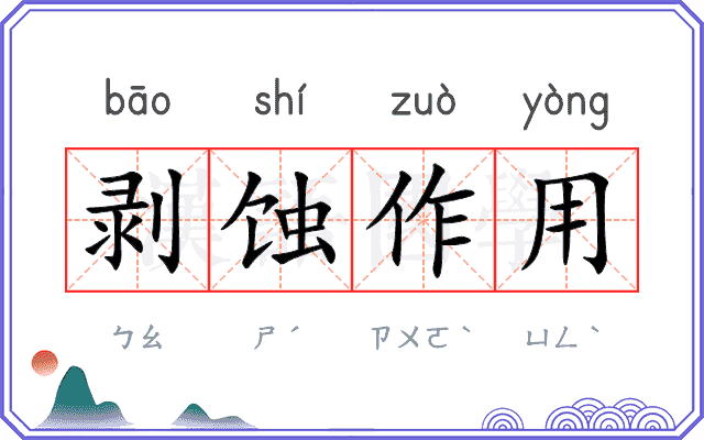 剥蚀作用