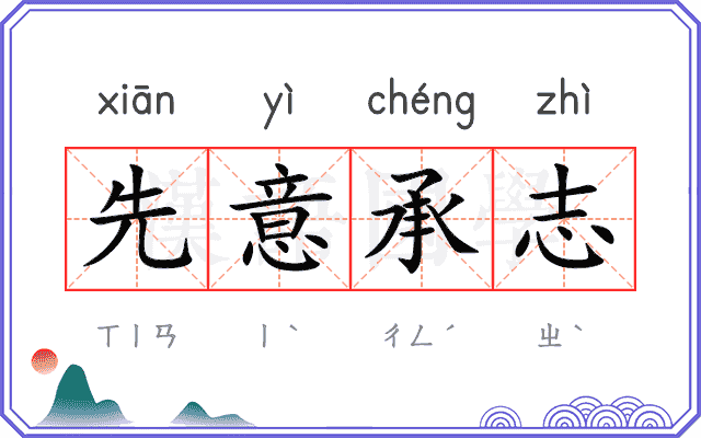 先意承志