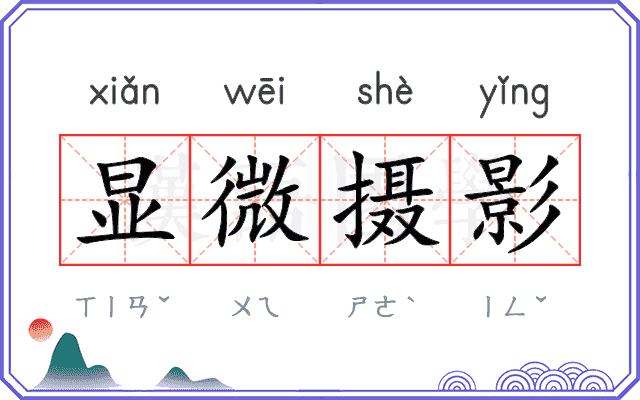 显微摄影