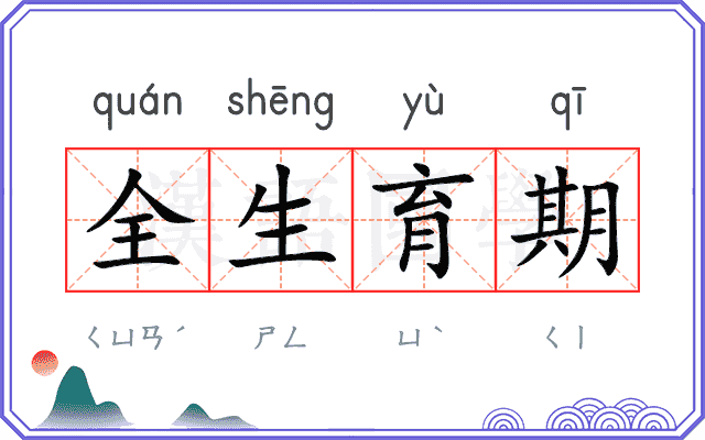 全生育期