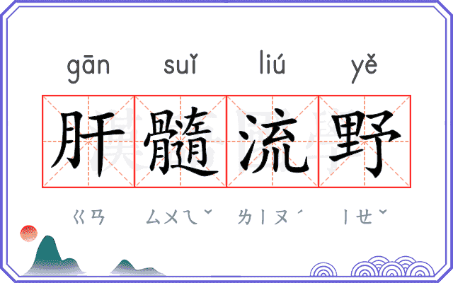 肝髓流野