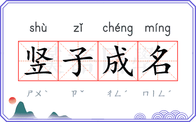 竖子成名