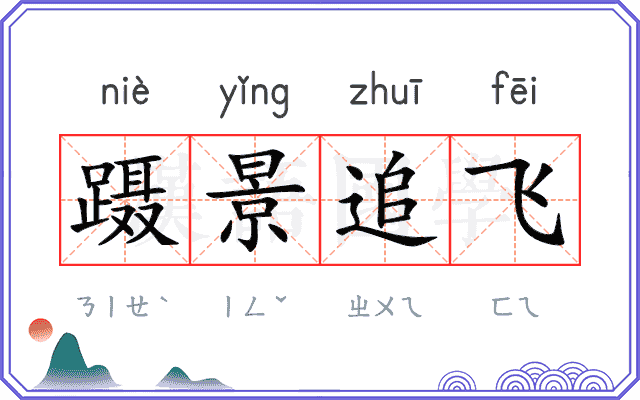 蹑景追飞