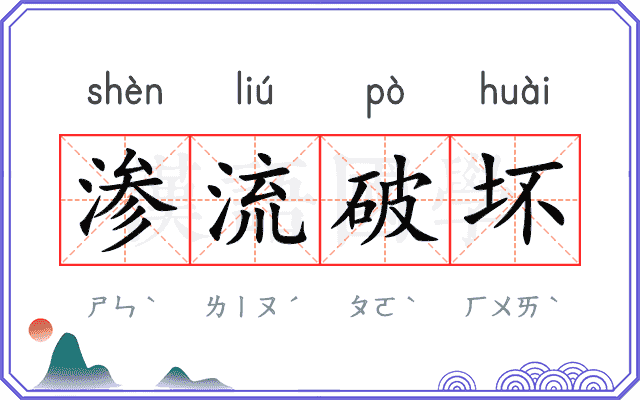 渗流破坏