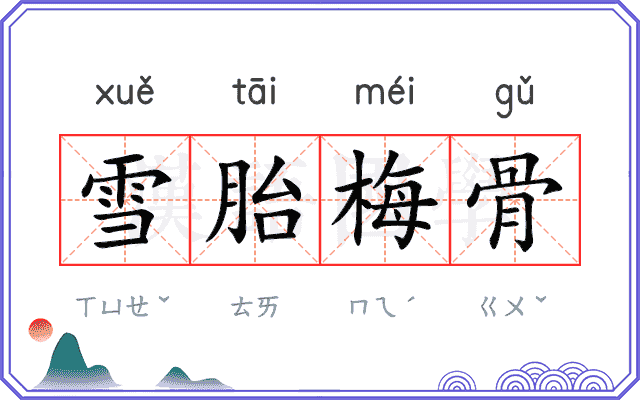 雪胎梅骨
