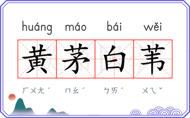 黄茅白苇