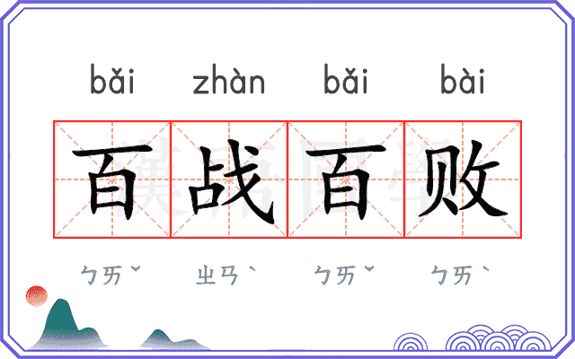 百战百败