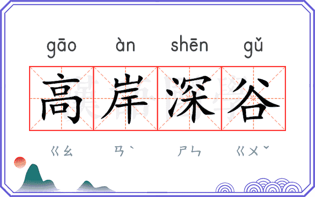 高岸深谷
