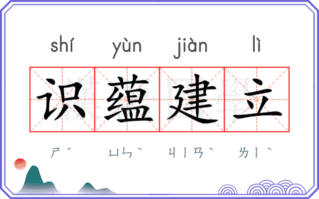 识蕴建立