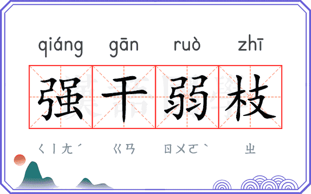 强干弱枝