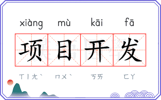 项目开发