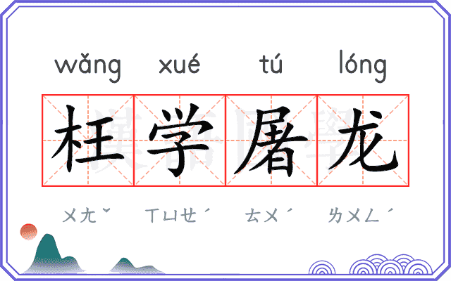 枉学屠龙