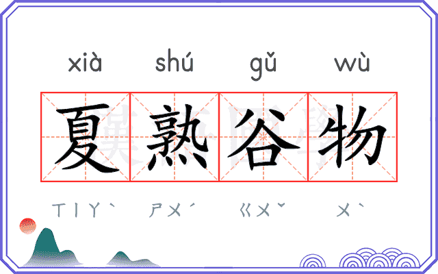 夏熟谷物