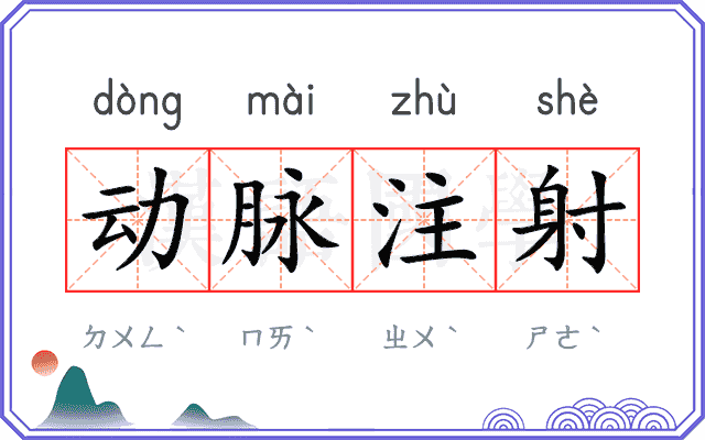 动脉注射