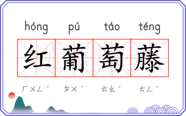 红葡萄藤