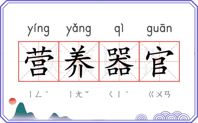 营养器官