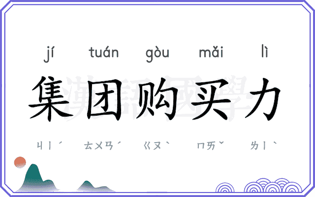集团购买力