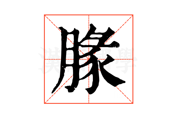 腞
