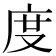 度