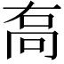 𠳮