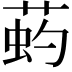 𦵈